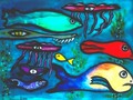 Featured Art of the Day: "Leo Swims Against the Stream". Buy it at: