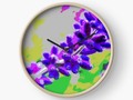 'Lavender Blue' Clock by mimulux