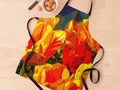 'A Splash of Tulips' Apron by mimulux
