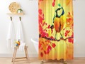 'Harbringer of Spring' Shower Curtain by mimulux