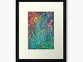 TITELLOS - Without Title Framed Art Print by mimulux
