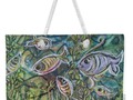 Fishy Family Weekender Tote Bag for Sale by Mimulux Patricia No
