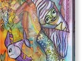 The Grumpy Fish Acrylic Print by Mimulux Patricia No