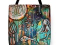Mermaids Dream Tote Bag by Mimulux Patricia No