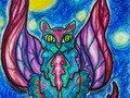 Art of the Day: "Vampy Kitty". Buy at: