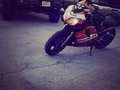 This insane bike from my bro @jaziah_rojas  Honda cbr 600 Repsol edition #Repsol #motogp #motul #superbikes #superbikesinsta #cbr600 #honda #hondacbr