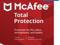 $34.99 (reg $100) McAfee Total Protection - 10 Devices