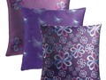 $7.99 (reg $12) Purple Peace Jacquard Pillow Cover