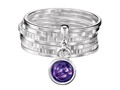 $4.99 (reg $10) Purple Peace Always With You Ring