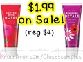 $1.99 (reg $4) Avon Smitten with Roses Hand Cream & Blushing Petals Hand Cream