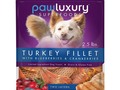 $14.99 (reg $35) 2.5 POUND Bag of Pawluxury Superfood Turkey Jerky with Cranberries Dog Treats