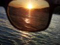Through the glass