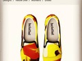 New shoes for the upcoming spring?  Check the Yellow Dive shoes here:    Original design and unique look! Comfortable and adorable.  #shoes #art #slipshoes #abstract #original
