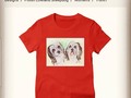 Which one is your favorite? You can wear now original drawing of your favorite animal? What is your favorite animal? What kind of dog you havmve?  Check it out here:   #art #watercolors #drawing #original #shirts #fashion #colors