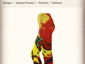 The abstract flowers bottoms are here! Check them out:   Abstract art that can be part of your clothing.  #art #abstract #bottoms #leggings #fashion #colors
