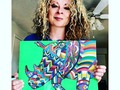 New painting 🖼  "It's time for Africa!"  #art #original #unique #animals #acrylicpainting #colors #rhino #africa