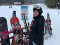 Жена @mari_sh91, гора белая @gorabelaya.ru, и “крыса какая-то”😅 @dc_snowboarding #gorabelaya #ekaterinburg #dcsnowboarding