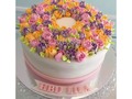 #flowers #floraldesign #floralcake #cake #happybirthday #bakedvanillapasteleria
