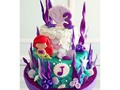 #mermaid #mermaids #sea #underthesea #ariel #cake #happybirthday #bakedvanillapasteleria