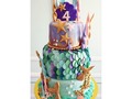 #mermaid #mermaidcake #mermaidparty #cake #happybirthday #bakedvanillapasteleria