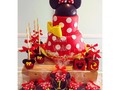 #minniemouse #minnie #disney #minnieparty #minniecake #cake #cakepops #cookies #brownies #happybirthday #bakedvanillapasteleria