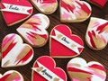 #valentinesdaycookies by @bakkercakes