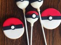 Galletas y cake pops para una fiesta de #pokemon