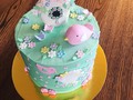 Cake para un baby shower . #babyshowercake #babyshower #babyshowerparty #bakkercakes #bogota