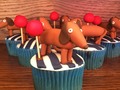 ¿Qué tal este personaje? 🐕🐕🐕 #sausagedog #perrosalchicha🐶 #dachshund #cupcakes