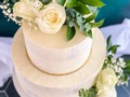 Wedding Vibes 🤍🤍🤍  #weddingcake