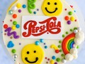 Me pidieron un cake con caritas felices 🙂, 🌈🌈🌈 ☁️☁️☁️y muchos detallitos locos. Por dentro tiene 6 capas de bizcochos que tienen los colores del arcoíris 🌈🌈🌈🌈  #smileycake #rainbowcake #smile #smiley #pastelespersonalizados #behappy #behappyandsmile #beyourself #cakes #cakecakecakecake #fun