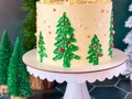 Christmas Cake 🎄🌲🌲~ Day 7  #christmascake #cakecakecake #bakinglove #christmasbaking #christmascountdown #christmasdessert #christmasgathering #christmascaroling