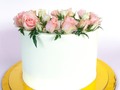 Sencillo y elegante🪷#cake