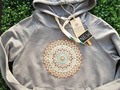 New Hoodie, Mandala!! Be different be Design by Bego #mandala #hoodie #hoodies #handmade #stich #fabric