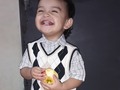 Esa sonrisa me llena de alegría todos los días 😍😍 te amo mi rey david hermoso de mamá ❤