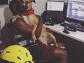 Ella asi todo amargada como es siempre apoyándome🫶🏾 #dog #love