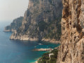 Shore coastal view in Italy