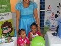 Un hada madrina recibió a los niños y niñas que fueron llevados a los puntos de @miredips para vacunarse. El hada Vacunita siempre esta presente para recordarte lo importante que son las vacunas para mantenerte sano! !!