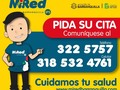 Estas son las líneas fijas y de celular donde puede llamar para solicitar su cita médica.