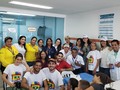 Satisfacción es lo que reflejan estos rostros del equipo médico, enfermeras, vacunadoras, personal administrativo de @miredips y de los voluntarios de @venezuelaquilla, luego de atender a la población venezolana inscrita en la jornada médica del 18 de noviembre.  Atendidos a 650 ciudadanos venezolanos en consulta general, odontología, programas de prevención y promoción en salud en los CAMINOS Simón Bolívar, Bosques de María, Hospital Nazareth y PASO Las Flores.