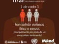 La violencia contra la mujer es más común de lo que crees, no te quedes callada y busca tu protección #DíaNaranja #OrangeTheWorld #EscúchameTambién #miredips #onu