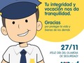 Hoy 27 de noviembre Colombia celebra el día del guarda de seguridad, como reconocimiento a su trabajo y su aporte a la seguridad de los ciudadanos. A todo nuestros guardias de seguridad de MiRed IPS. #GRACIAS por su labor  #MiRed #MiRedIPS #CuidamosTuSalud #Barranquilla