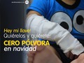 Evitemos comprar y usar pólvora. Regala a tus hijos una navidad sin quemaduras  #Ceropolvoramillave #Ceropolvoraennavidad #MiRed #MiRedIPS #CuidamosTuSalud #Barranquilla