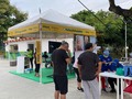 Estación de la salud en el parque Venezuela. #cuidatusalud ven hazte un chequeo del estado de tu salud #parquevenezuela