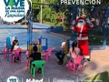 Ven al parque con tus niños y pinta la prevención, estamos en el parque Modelo y Cisnero. Vive la magia de una sana navidad #noterelajes #elvirusnosehaido