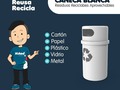La caneca de color blanco es para depositar los residuos aprovechables como plástico, botellas, latas, vidrio, metales, papel y cartón.  #reduce #reusa #recicla #quedateencasa #yomequedoencasa #lavatelasmanos #cuidemonostodos #haztuparte #MiRed #MiRedIPS #CuidamosTuSalud #Barranquilla  @secsaludbaq @minsaludcol @organizacionmundialdelasalud @alcaldiabarranquilla