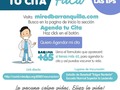 Ahora tu agendamiento lo puedes hacer fácilmente, solo debes ir a miredbarranquilla.com buscar la sección Agenda tu cita en la pagina de inicio y darle click al botón Quiero Agendar mi cita, o puedes ir directamente al link: .  Es importante cumplir con el plan nacional de vacunación, terminar con esta pandemia es asunto de todos.  Link en Bio  Vacunemos a los adultos mayores. #YOBAQUNOAMIVIEJOS  Recuerda la importancia de no olvidar las medidas de autocuidado para prevenir el contagio del Covid-19. Manten los lugares ventilados, usa correctamente el tapabocas, cubriendo boca y nariz; evita reuniones con personas que no vivan en tu mismo entorno familiar.  𝗟á𝘃𝗮𝘁𝗲 𝗹𝗮𝘀 𝗺𝗮𝗻𝗼𝘀 𝗳𝗿𝗲𝗰𝘂𝗲𝗻𝘁𝗲𝗺𝗲𝗻𝘁𝗲. Si necesitas información, puedes comunicarte con nuestro call Center 3225757 ¡Estamos para atenderte!   #Baqunatuvida #Baqunatusiviejos #prevenirloestaentusmanos #quedateencasa #lavatelasmanos #cuidemonostodos #vacunate #vacuna #MiRed #MiRedIPS #CuidamosTuSalud #Barranquilla  @opspaho @secsaludbaq @minsaludcol @organizacionmundialdelasalud @alcaldiabarranquilla