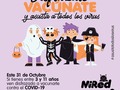 Este 31 de Octubre si tienes entre 3 y 11 años ven al estadio Romelio Martinez o Rentería disfrazado para asustar a todos los virus, vacuna a tus hijos contra el COVID-19.  Recuerda la importancia de no olvidar las medidas de autocuidado para prevenir el contagio del Covid-19. Mantén los lugares ventilados, usa correctamente el tapabocas, cubriendo boca y nariz; evita reuniones con personas que no vivan en tu mismo entorno familiar.  #asustatodoslosvirus #Baqunatuvida #prevenirloestaentusmanos #lavatelasmanos #cuidemonostodos #vacunate #vacuna #MiRed #MiRedIPS #CuidamosTuSalud #barranquilla