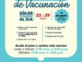 Ven a la gran jornada nacional de vacunación. "Día de ponerse al día", del 22 al 29 de enero. Recuerda que es gratis, #hazlodeuna  Acércate a nuestros pasos y caminos de MiRed IPS  💉Vacunación niños y niñas de menores de 6 años 💉Refuerzo de Sarampión - niños de 2 a 11 años  💉Niñas de 9 17 años  💉👨Mayores de 50  💉🙋‍♀️Mujeres en edad fértil  💉🤰Gestantes #diadeponersealdia #vacunateenmiredips  @alcaldiabarranquilla @minsaludcol @secsaludbaq