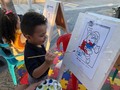 Ponte la capa y pinta la prevención contra el uso de la pólvora, ven a la Plaza de la Paz y comprométete a no usar estos juegos pirotécnicos, ven pinta y aprende #pontelacapa #miredips #NavidadSana